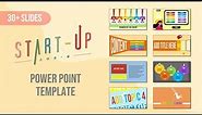Start Up PPT #3 | Animated Slide Easy Simple [ FREE TEMPLATE ]