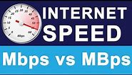 Internet Speeds Explained | Mbps vs MBps | Bits vs Bytes Difference in Hindi