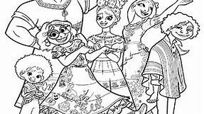 116 Free Printable Encanto Coloring Pages