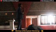 It's about the human brain. Memory and Mind Power workshop For United School. #DrNabalPajiyar #MemoryKing #guinnesworldrecordholder #goldmedalist... - Dr. Nabal Pajiyar - Memory King - Triple Guinness World Record Holder