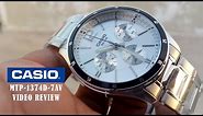 Casio MTP-1374D-7AV Enticer Series Mens Multi dial Executive Wrist Watch