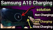 Samsung A10 Charging Solution | Samsung A10 A20 A30 A50 A70 A80 Not/Fake Charging Slow Charging fix
