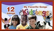 Kidsongs: My Favorite Songs| BINGO| 5 Little Monkeys |Old MacDonald |Train Songs| PBS Kids |