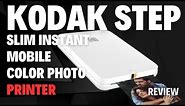 KODAK Step Slim Instant Mobile Color Photo Printer Review 2024