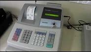 How To Use The Sharp XE-A206 / XEA206 Cash Register