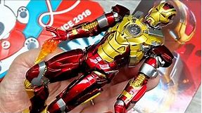 ZD TOYS Iron Man Mark 17 Heartbreaker. unboxing and review. Marvel.