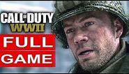 CALL OF DUTY WW2 Gameplay Walkthrough Part 1 Campaign FULL GAME [1080p HD PS4 PRO] - No Commentary