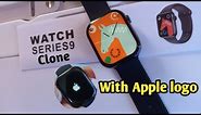 Apple watch series 9 copy smartwatch unboxing & review 🔥🔥 price just 1500/-