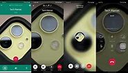 WhatsApp, Telegram, Signal & Viber Incoming Call. Android 11, OneUI 3.1
