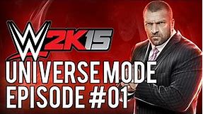 WWE 2k15 Universe Mode: #01 "Welcome Back"