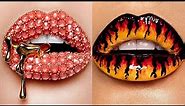 Lipstick Tutorials For 2022 💄 New Amazing Lip Art Ideas