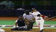 1991 WS Gm7: Gladden leads off the 10th with a double