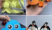 Cute Recycled Animal Crafts for Kids