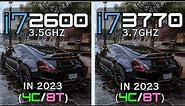 i7 2600 vs i7 3770 Tested in 12 Games (2023) | 1080p