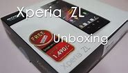 Sony Xperia ZL Unboxing