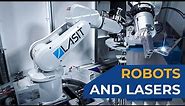 Robot integration with laser marking - LASIT