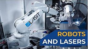 Robot integration with laser marking - LASIT