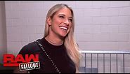 Kelly Kelly visits Raw: Raw Fallout, Feb. 13, 2017