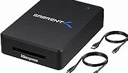 SABRENT USB 3.2 Type C and Type A to SD Express 7.0 Card Reader (CR SDX7)
