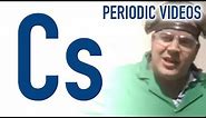 Caesium or Cesium - Periodic Table of Videos