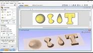 Vectric V10.5 Tutorials | Create Shape Guide 3D Modeling