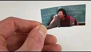 It’s a tiny piece of paper! Community Meme Pop-up card