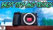 The BEST Sony A6600 Tips and Tricks!