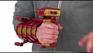 NERF Iron Man - Slide Blaster Armour - Demo Video