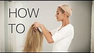 How to Put on a Wig - Its easy, watch video!