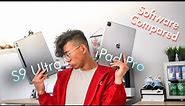 Galaxy Tab S9 Ultra vs iPad Pro 12.9📱Apps & Software Compared | Notetaking & Productivity Review