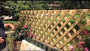 Build A Quick And Easy Trellis For Your Deck
