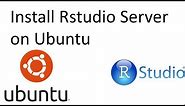 Installing RStudio Server on Ubuntu