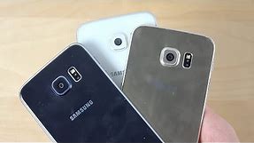 3 Different Samsung Galaxy S6 Colors! (4K)