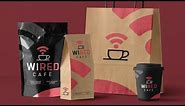 PHOTOSHOP AND ILLUSTRATOR TUTORIAL | How to Create Custom Branded Packaging For A Cafe