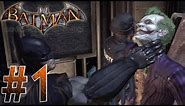 Batman Arkham Asylum Part 1 How it Began Jokers Asylum!