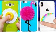 5 DIY STRESS RELIEVER PHONE CASES | Easy & Cute Phone Projects & iPhone Hacks