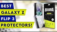 ✅ 4 Best Galaxy Z Flip 3 Screen Protectors In 2024! 🔥