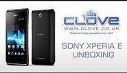 Sony Xperia E Unboxing