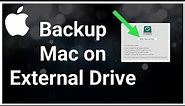 How To Backup A Mac On An External Hard Drive