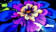 Unconventional Flower Painting: 7 Different Acrylic Pouring Techniques ~ Fluid Art Compilation