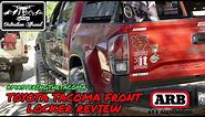 Front lockers on Tacoma's worth the hype? ARB Front Air Locker and Compressor Review!
