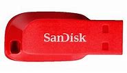 SanDisk 32GB Cruzer Blade USB Flash Drive Red