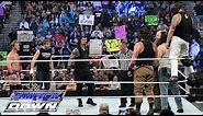 Roman Reigns, Dean Ambrose & Chris Jericho vs. Bray Wyatt, Harper & Rowan: SmackDown, Jan. 28, 2016