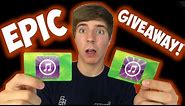 GIVING AWAY $100 ITUNES GIFT CARDS