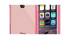 [Crystal Clear] iPhone 6 / 6s Case, iXCC ® New Cover Case [Shock Absorption] with Transparent Hard Plastic Back Plate and Soft TPU Gel Bumper - Pink