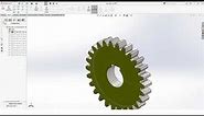 Solidworks Pro Tutorial - How to draw a Spur Gear with a true Involute using Equations
