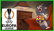BARCELONA going to Europa league!! 🔊🔊