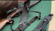 The Deer Central Pro Leather Rifle Sling Setup