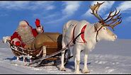 Santa Claus for kids 🦌🎅 Best reindeer rides of Father Christmas in Lapland Finland for children