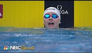 Siobhan Haughey wins women's 200m freestyle over Katie Ledecky at U.S. Open | NBC Sports